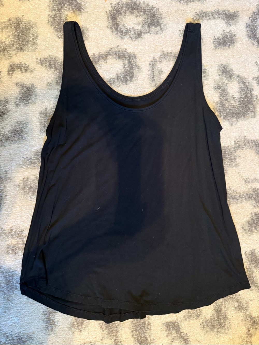 a new day Black Scoop Neck Tank Top